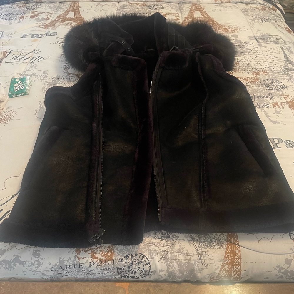 Jordan Craig Shearling vest